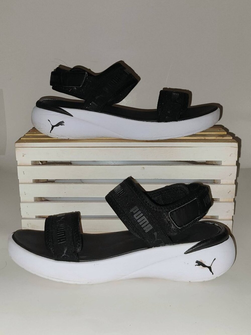 PUMA Sportie Sandals, Size 8